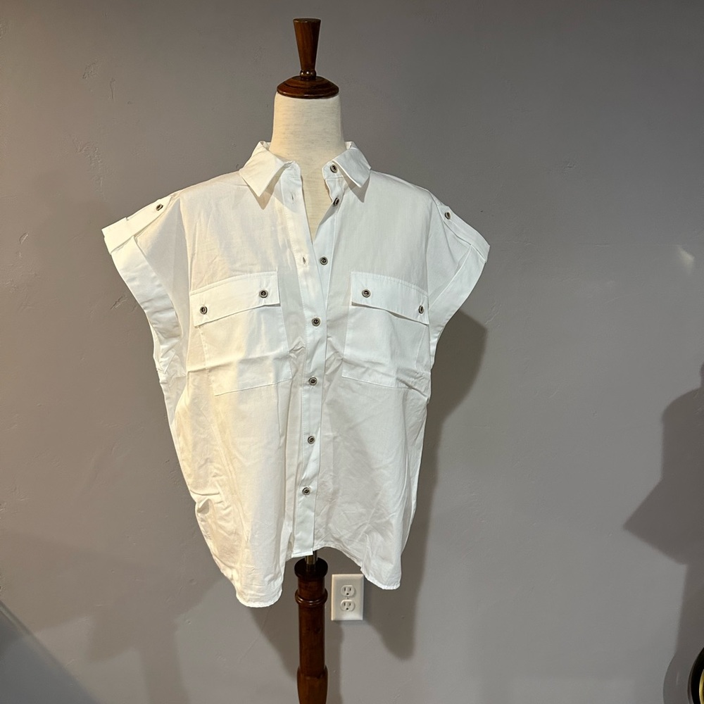 Zara White Shirt